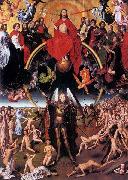 Hans Memling The Last Judgment Triptych oil